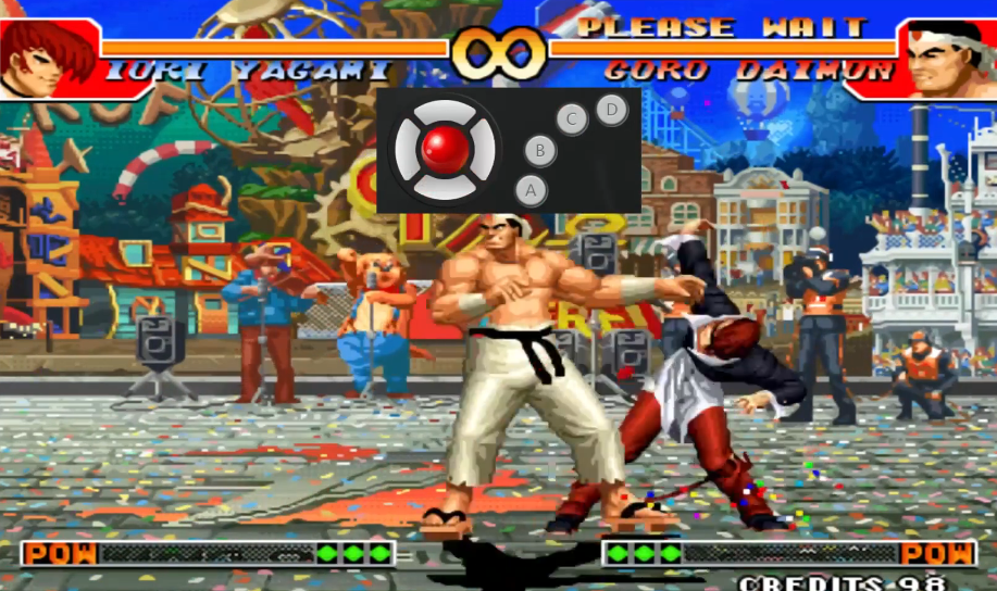 拳皇97八神跑抓怎么放