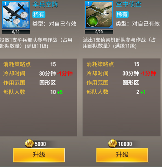 二战风云稀有策略有什么用 二战风云稀有策略有什么用