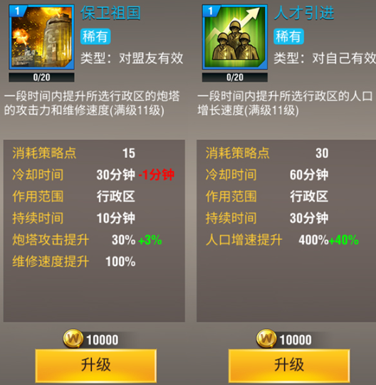 二战风云稀有策略有什么用 二战风云稀有策略有什么用