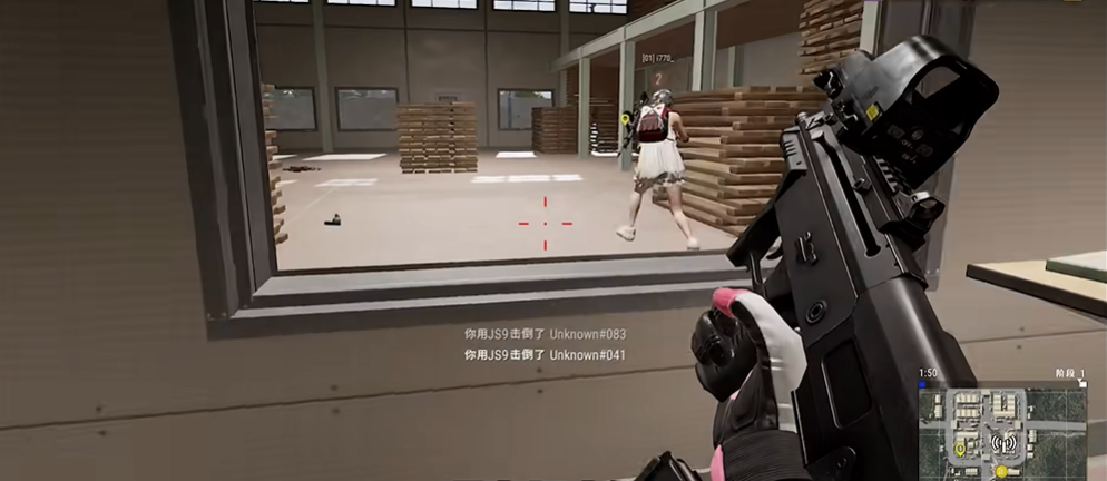 绝地求生怎么打远距离移动靶