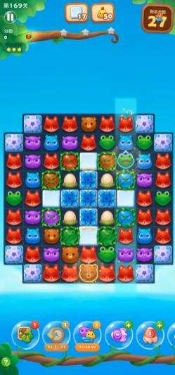 开心消消乐169关怎么过