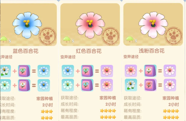 摩尔庄园怎么获取百合花