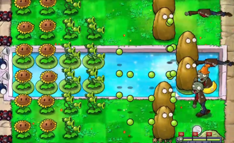 植物大战僵尸原版3-9怎么过 植物大战僵尸原版3-9怎么过