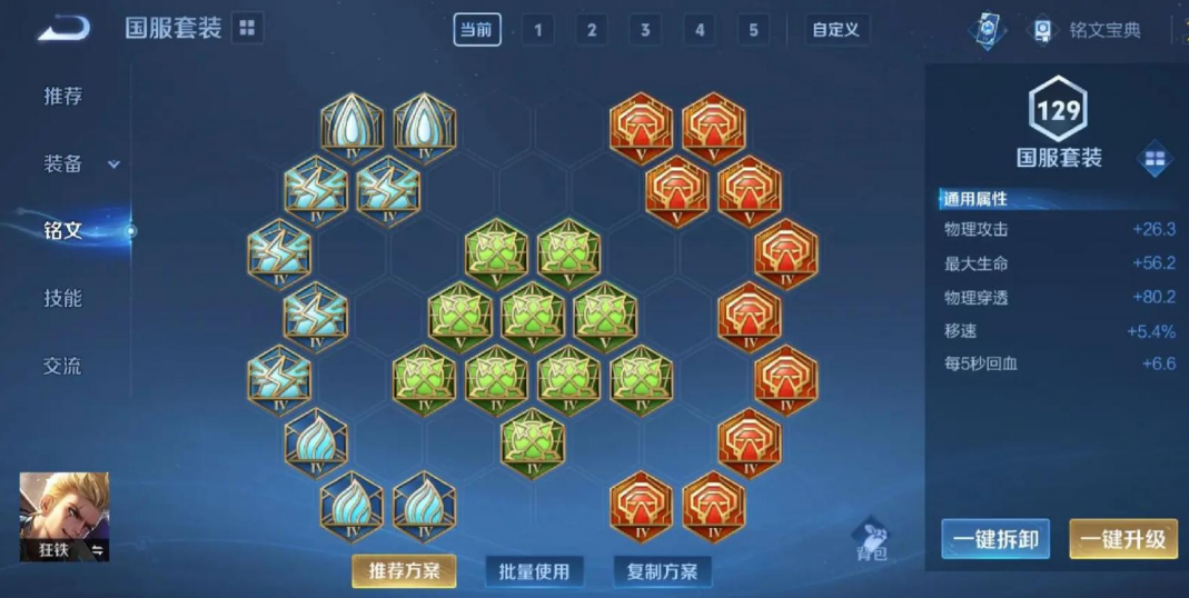 王者荣耀狂铁怎么出装