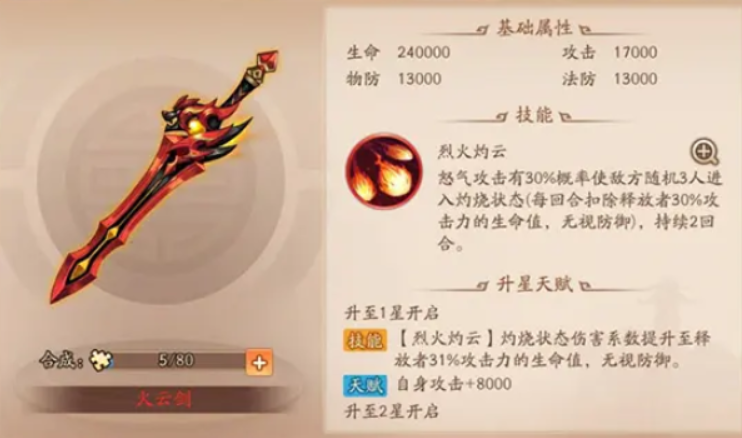 少年三国志2红神兵带什么好