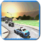 警车开道3d