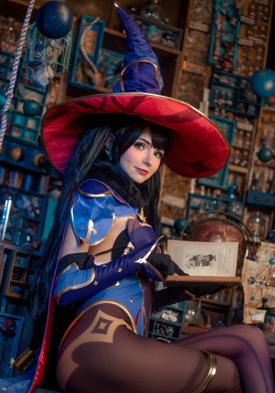 这样的莫娜我养爆！《原神》兔女郎莫娜COS鉴赏