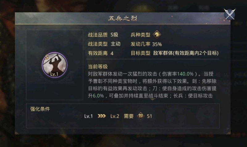 率土之滨特殊战法有什么用