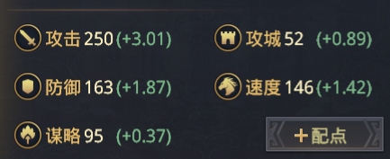 率土之滨武将配点怎么来的