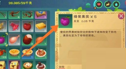 创造与魔法绛紫果实怎么获得