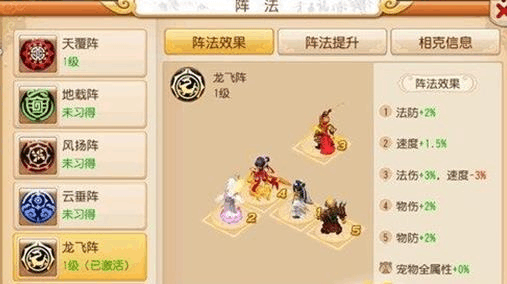 梦幻西游手游什么阵克云垂阵