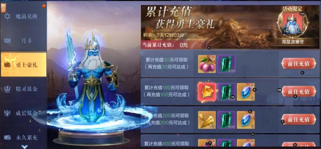 全民奇迹2海皇波塞冬怎么获得