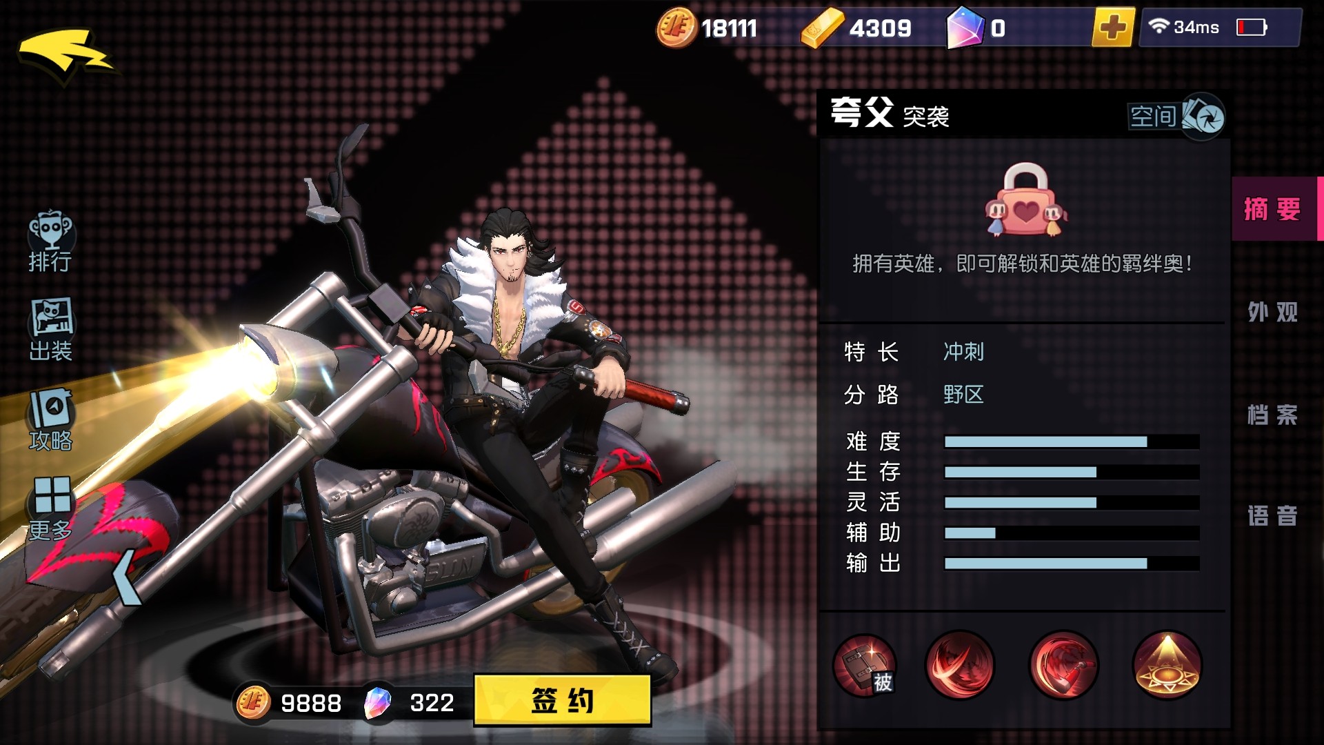 非人学园夸父技能怎么样