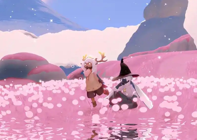 光遇樱花海怎么进