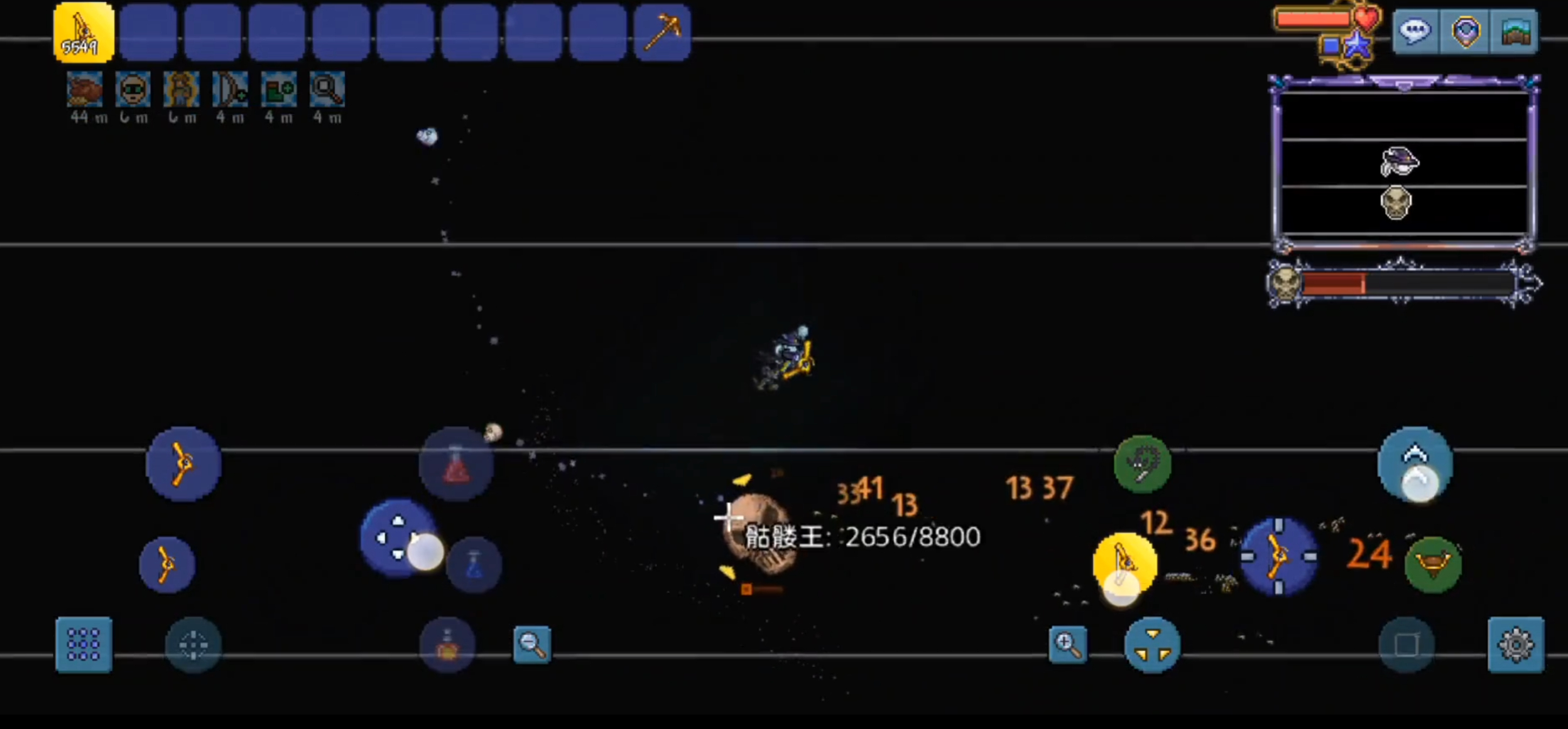 泰拉瑞亚骷髅王专家怎么打