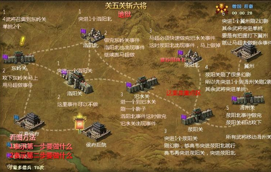 攻城掠地手游守关五将怎么过 攻城掠地手游守关五将怎么过