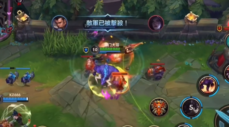 英雄联盟手游牛头一级学什么