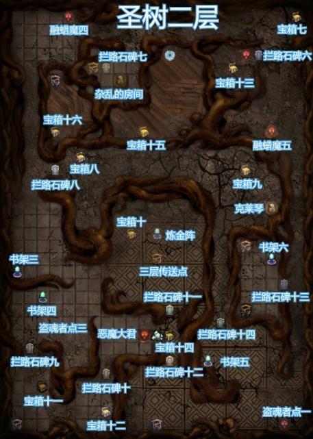 地下城堡2裂隙第二层怎么进