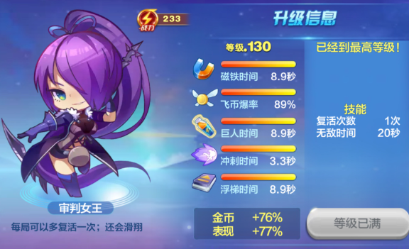 天天酷跑审判女王觉醒后怎么玩