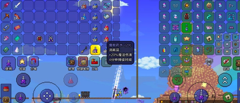 泰拉瑞亚肉山需要什么装备