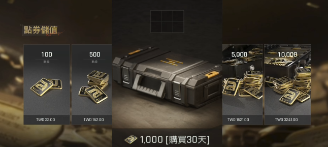 暗区突围小金都有什么