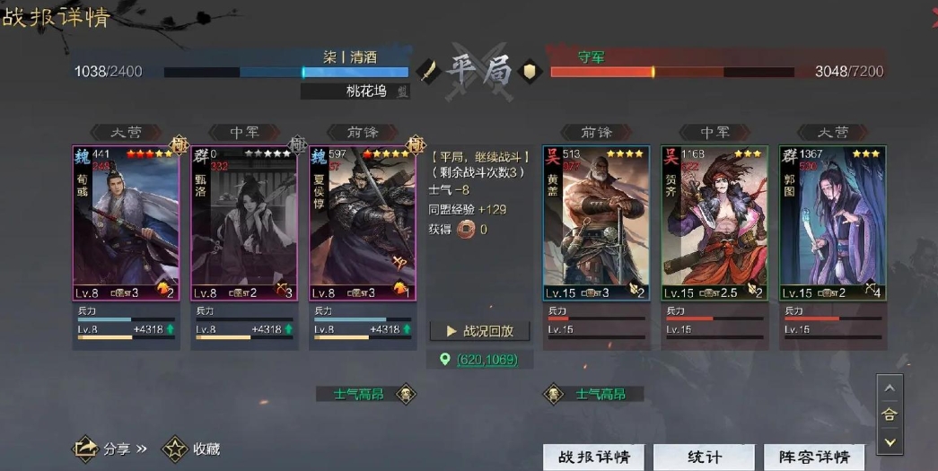 率土之滨四星荀彧怎么组强队