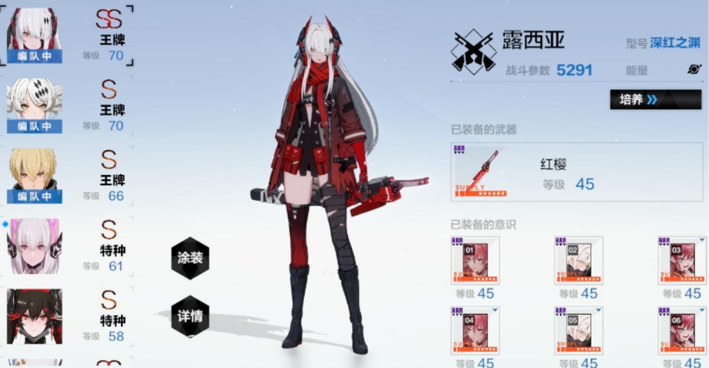 战双帕弥什深红之渊带什么意识