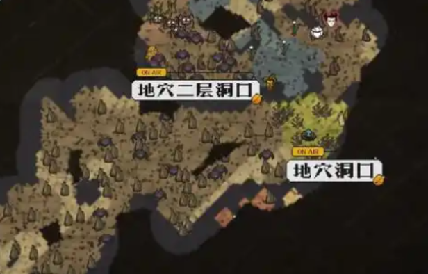 饥荒地下二层入口长什么样