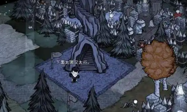饥荒地下二层入口长什么样