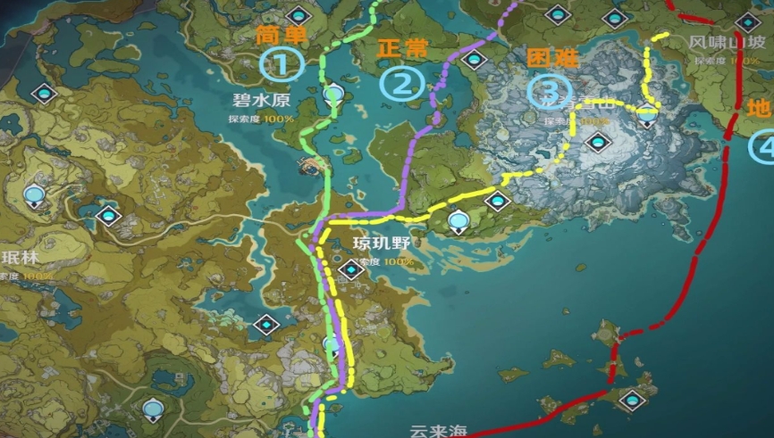 原神萌新如何去璃月港
