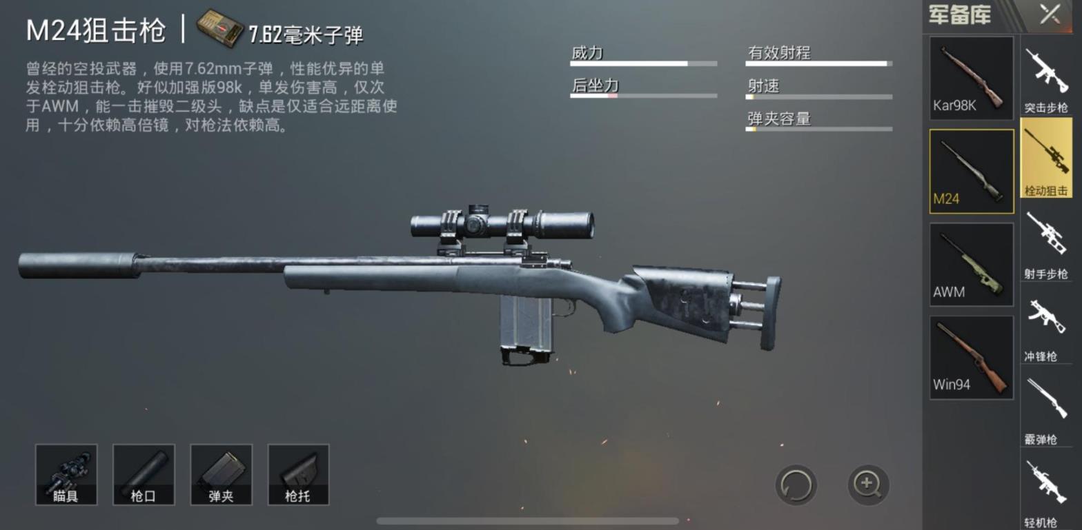 绝地求生的大狙指哪些