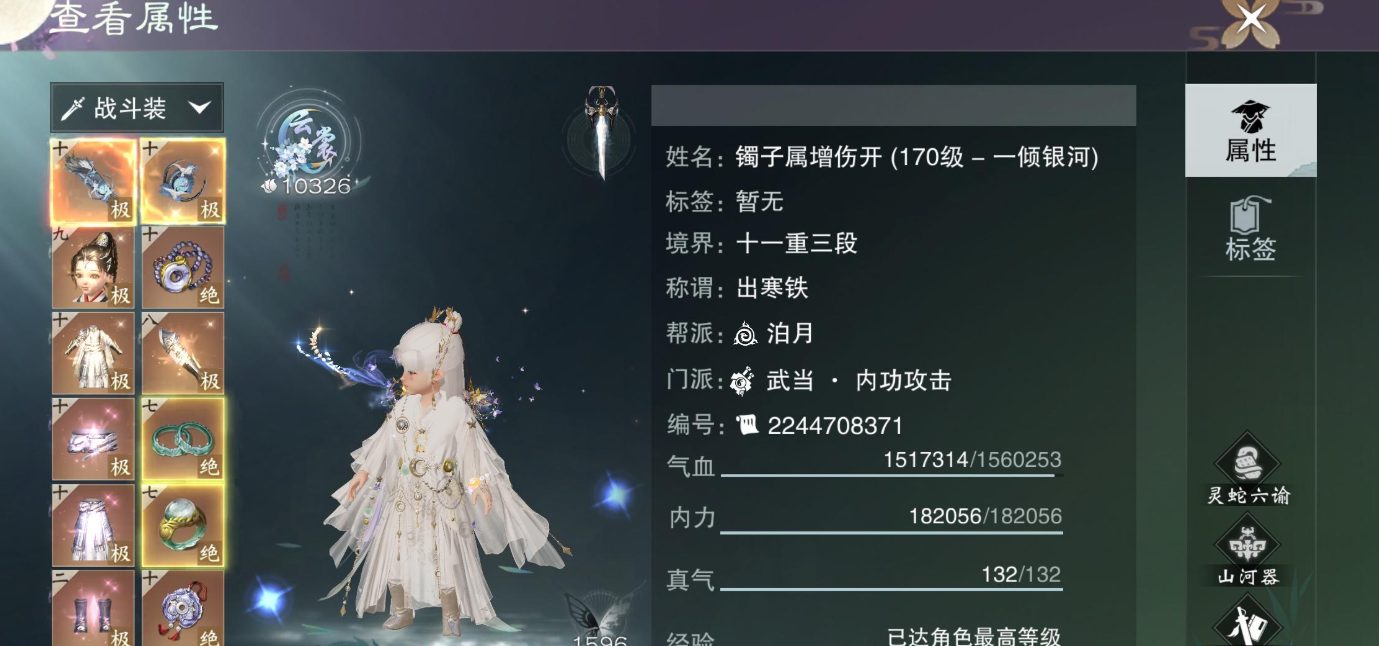 楚留香武当装备选择推荐什么