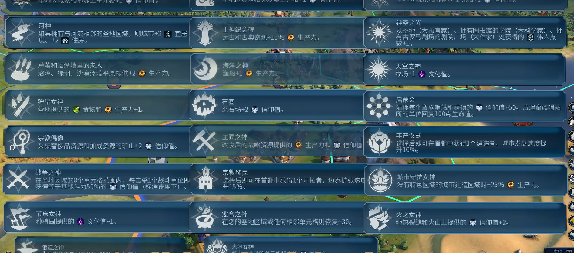 文明6秦始皇万神殿选择什么