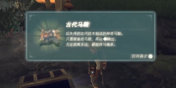 塞尔达传说荒野之息马鞍怎么装备