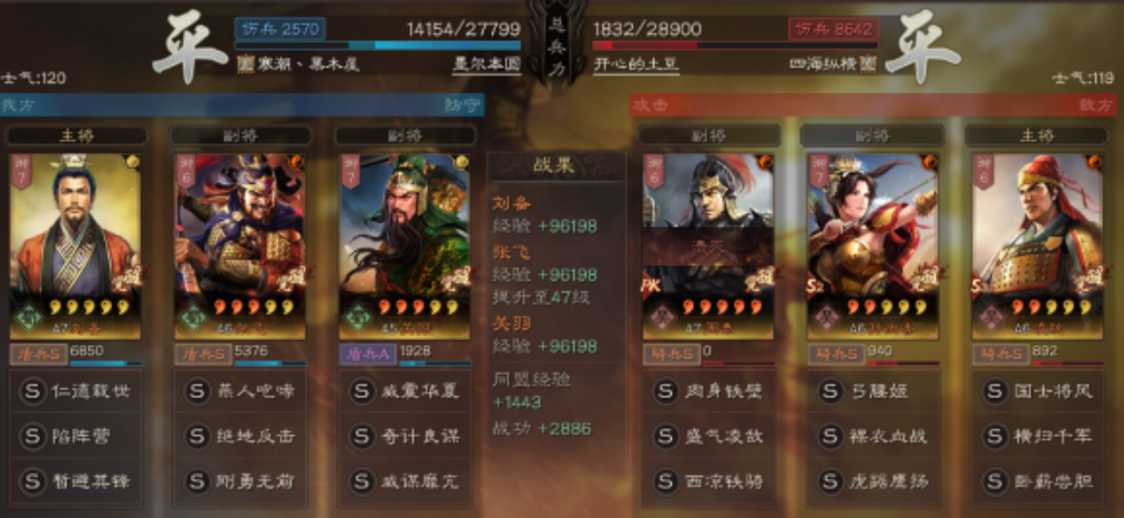 三国志战略版什么部队攻下九级地