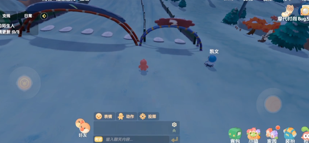 摩尔庄园灌木丛林怎么去
