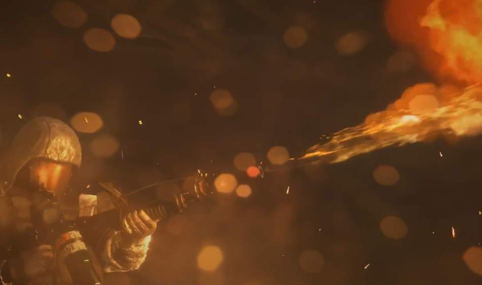 古墓丽影崛起火焰喷射兵怎么打