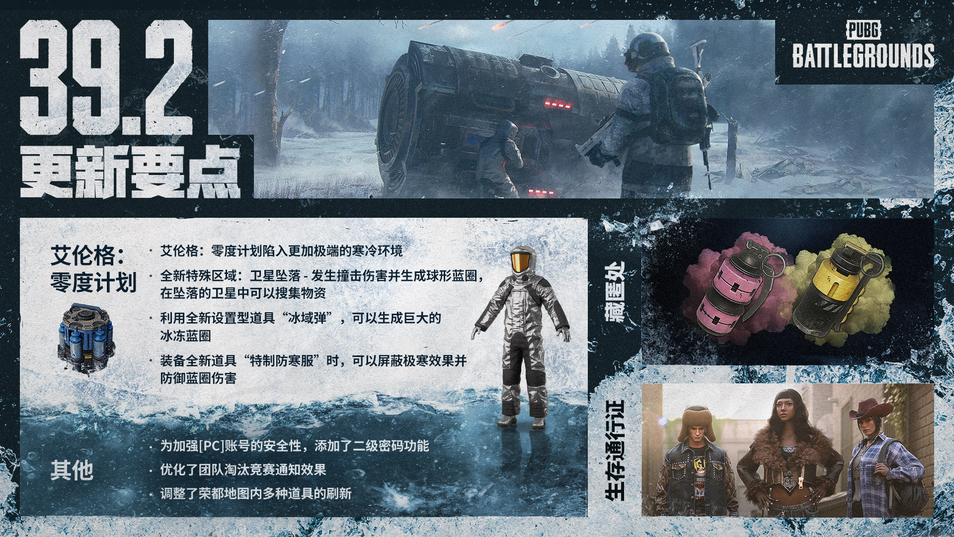 《PUBG》39.2版本更新,曙光来临鸡不可失