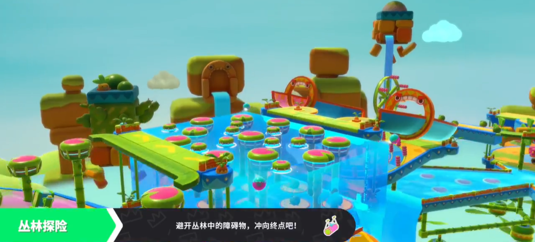 糖豆人闯门冲关怎么看门