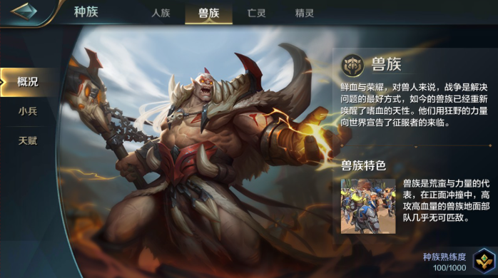 战争怒吼什么种族适合新手