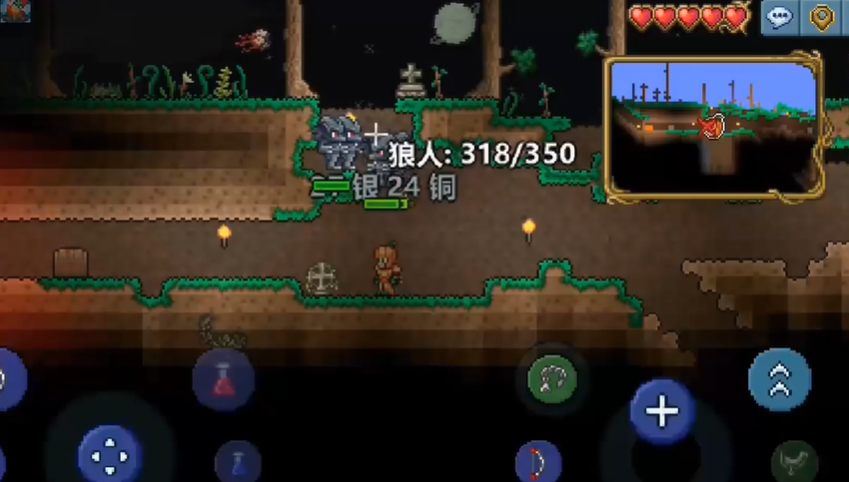 泰拉瑞亚狼人出现在哪里