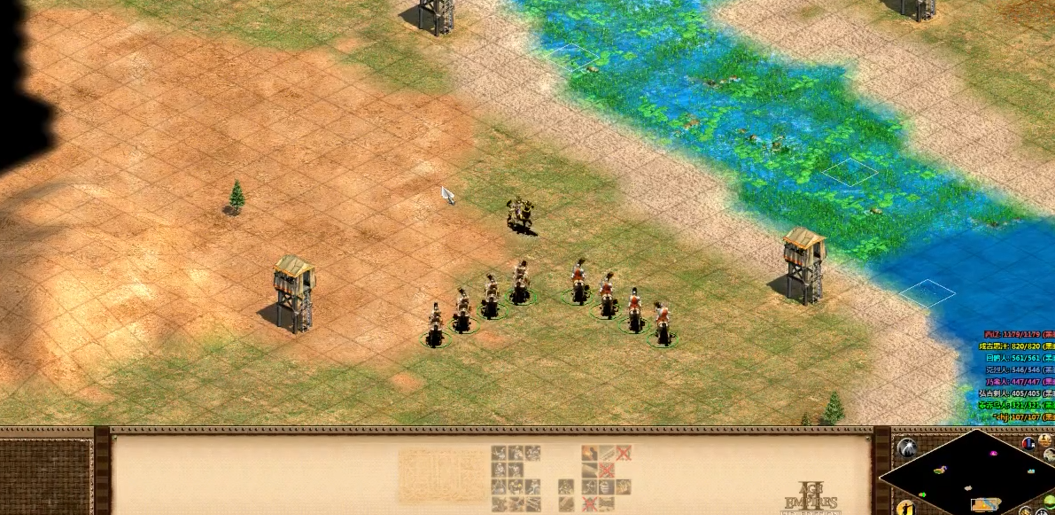 帝国时代2蒙古突骑兵怎么打