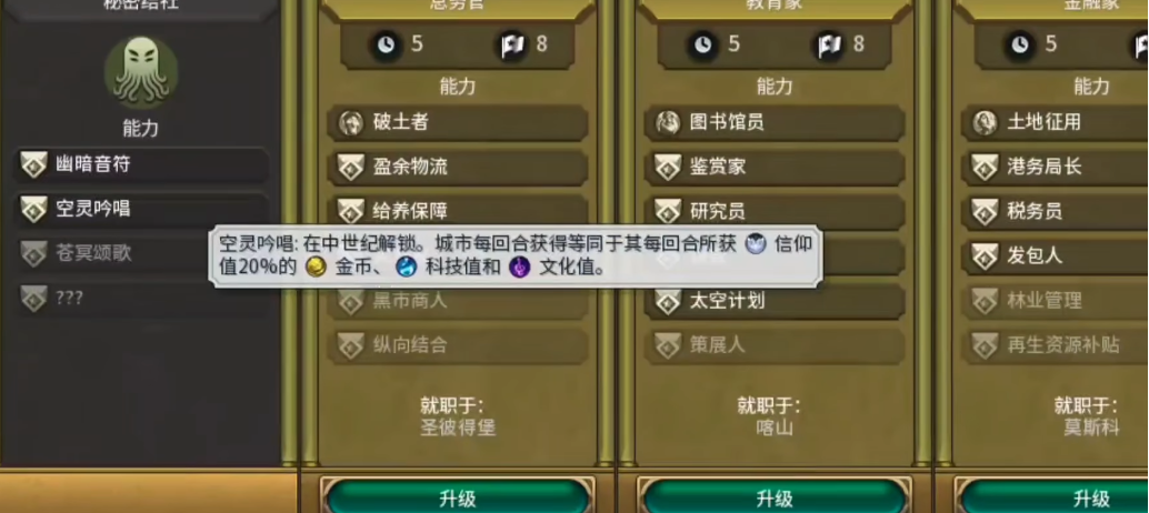 文明6结社有几个有什么作用
