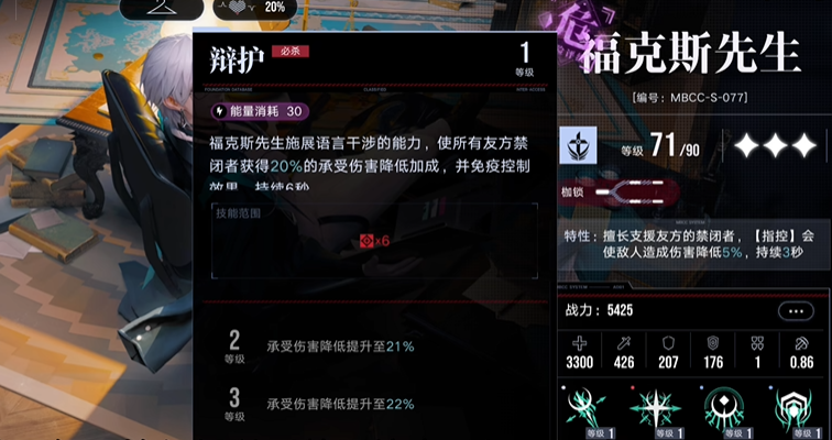 无期迷途福克斯先生值得养吗