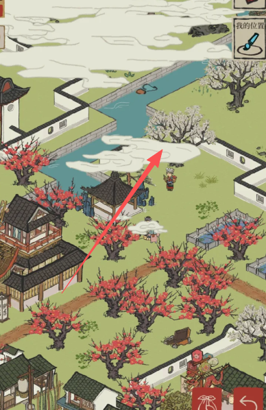 江南百景图虎丘梨花在哪