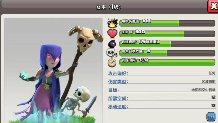 部落冲突女巫在哪升级