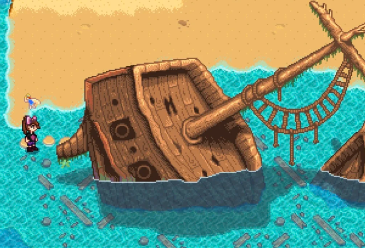 星露谷物语海边小屋怎么进