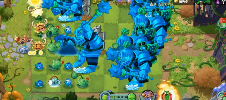 植物大战僵尸如何冻结僵尸10次