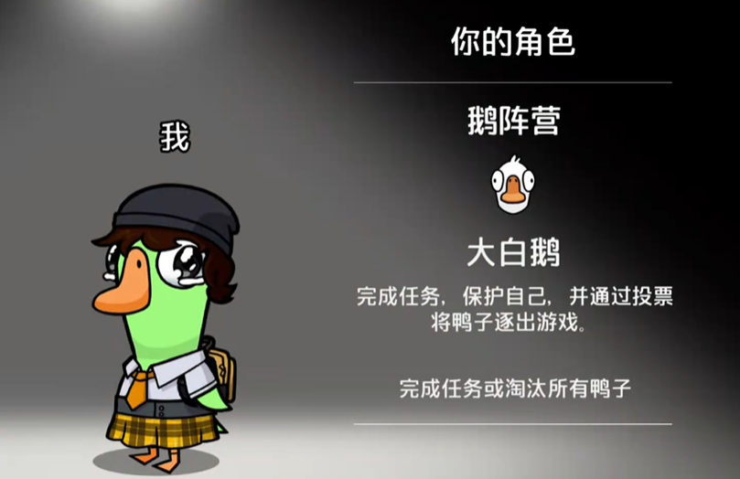 鹅鸭杀大白鹅的技能叫什么
