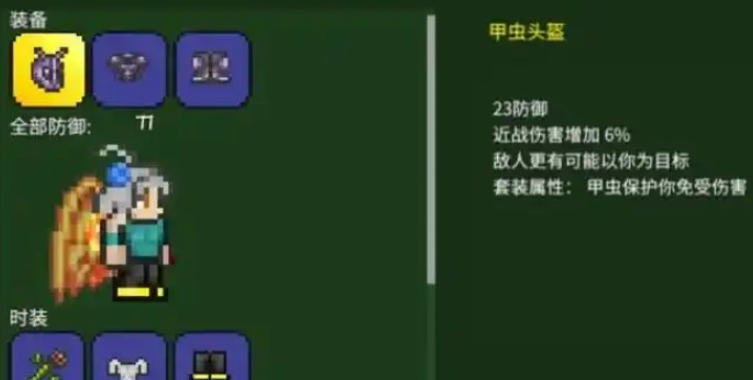 泰拉瑞亚哪个装备防御最高
